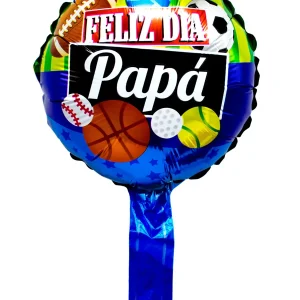 Globo Metalico 10 Feliz Dia Papa X 50 Unidad